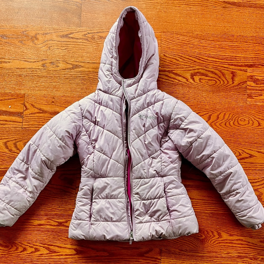 Lilac winter coat